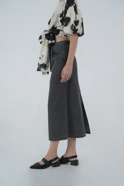 Raf Dallas Skirt (Ac. Gray)