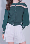 Raf Dasheill Long Sleeve Top (Emerald)