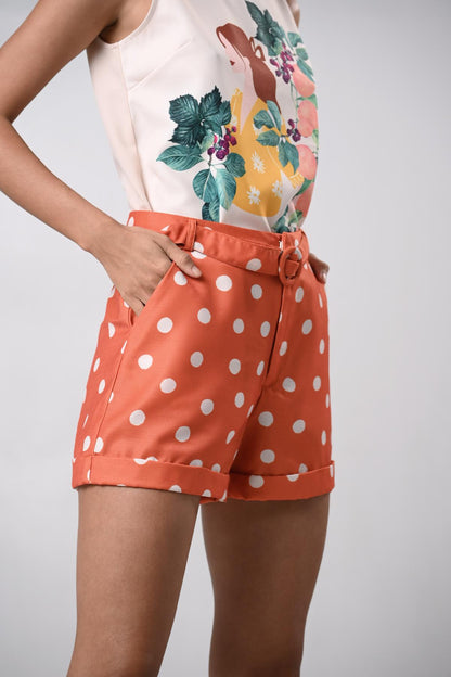 Dawnee Shorts (Orange)