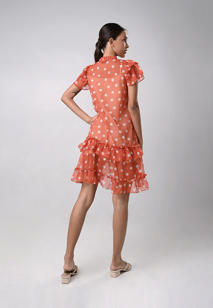 Dawnee Short Sleeve Dress W/ Inner (Multi)