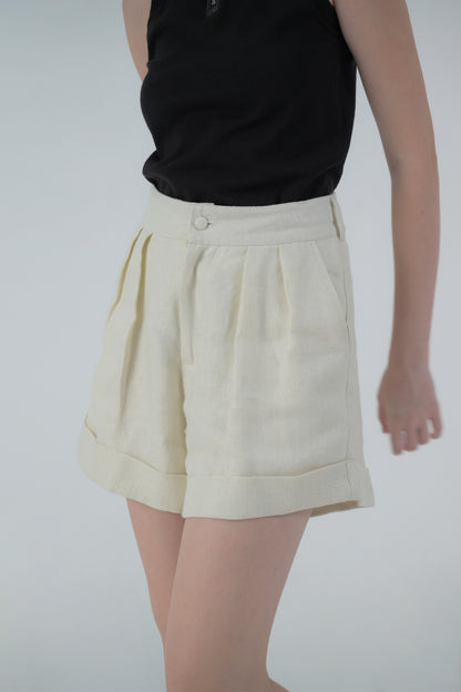 Raf Deann Shorts (Cream)