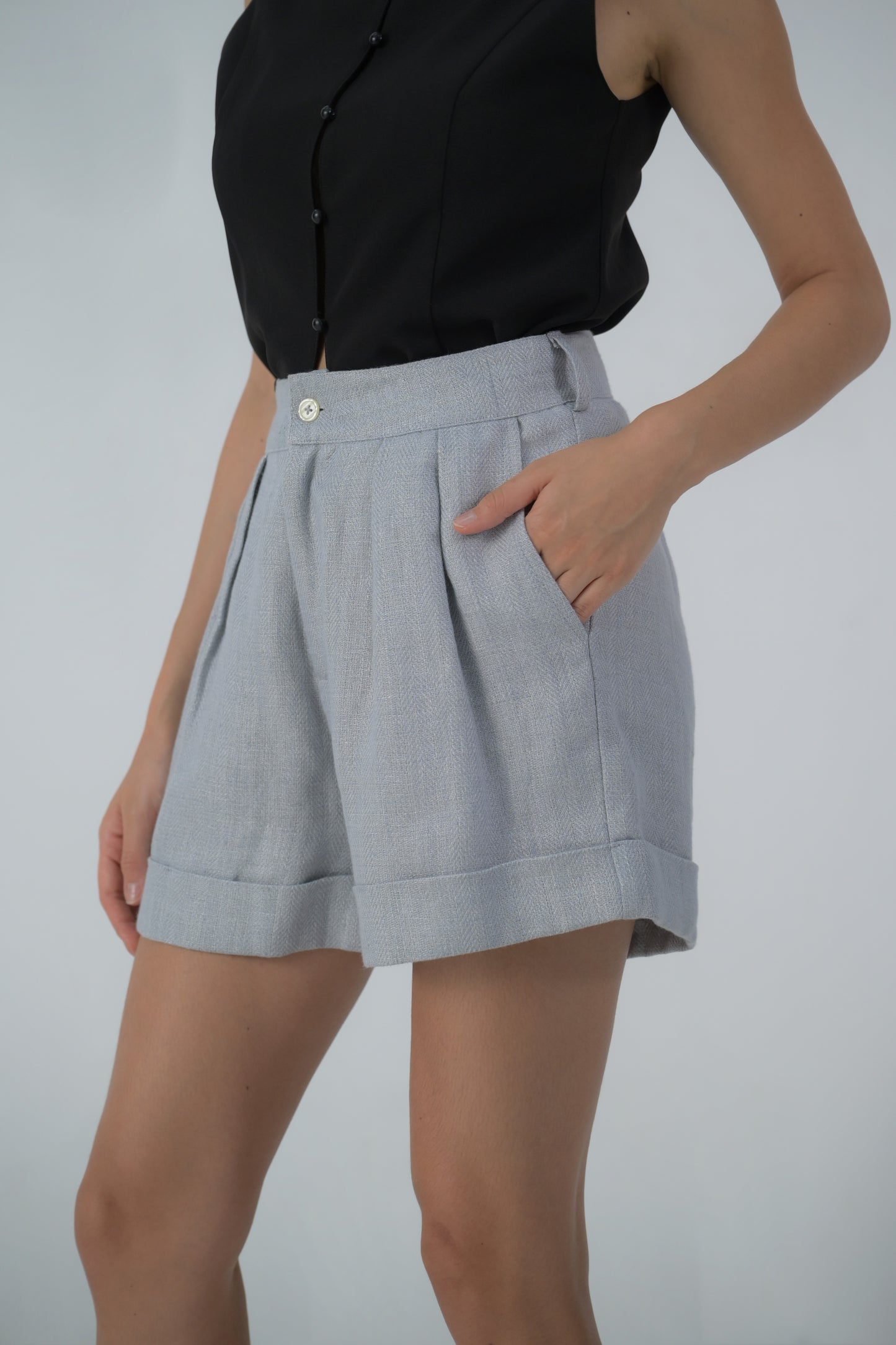 Raf Deann Shorts (Gray)