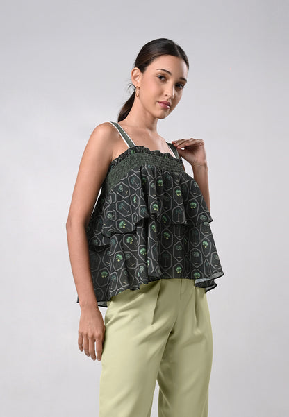 Debram Sleeveless Top (Multi)