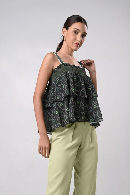 Debram Sleeveless Top (Multi)