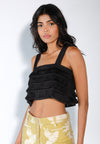 Raf Deoli Sleeveless Top (Black)