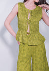 Raf Diversity Sleeveless Printed Top (Printed Yellow)