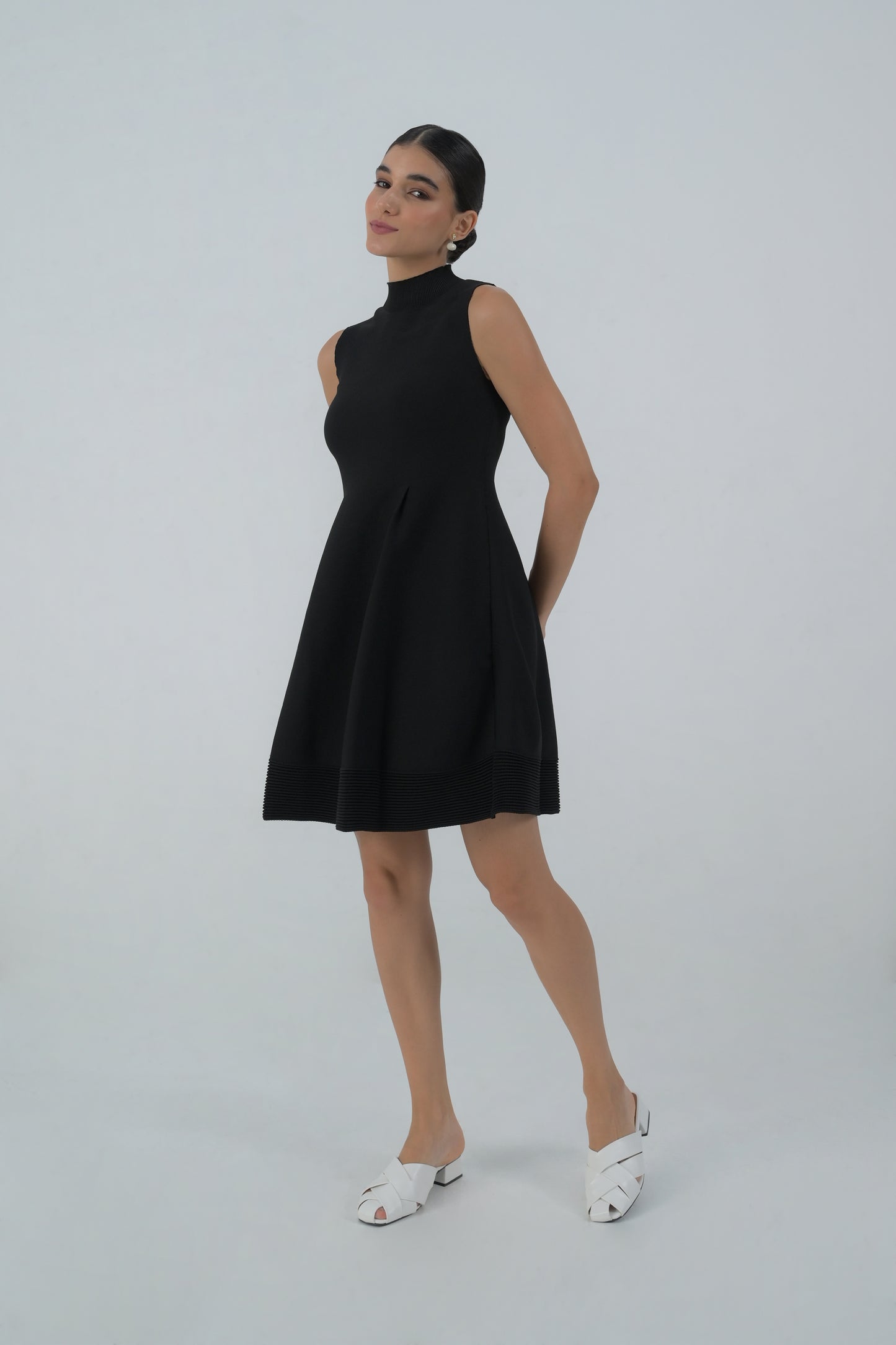 Raf Divo Sleeveless Dress (Black)