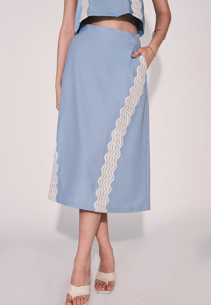 Camp Doreena Skirt (Blue)