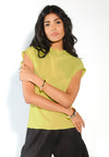 Raf Draya Short Sleeve Top (Lime)