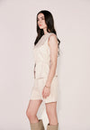 Camp Dunkirk Sleeveless Top (Cream)