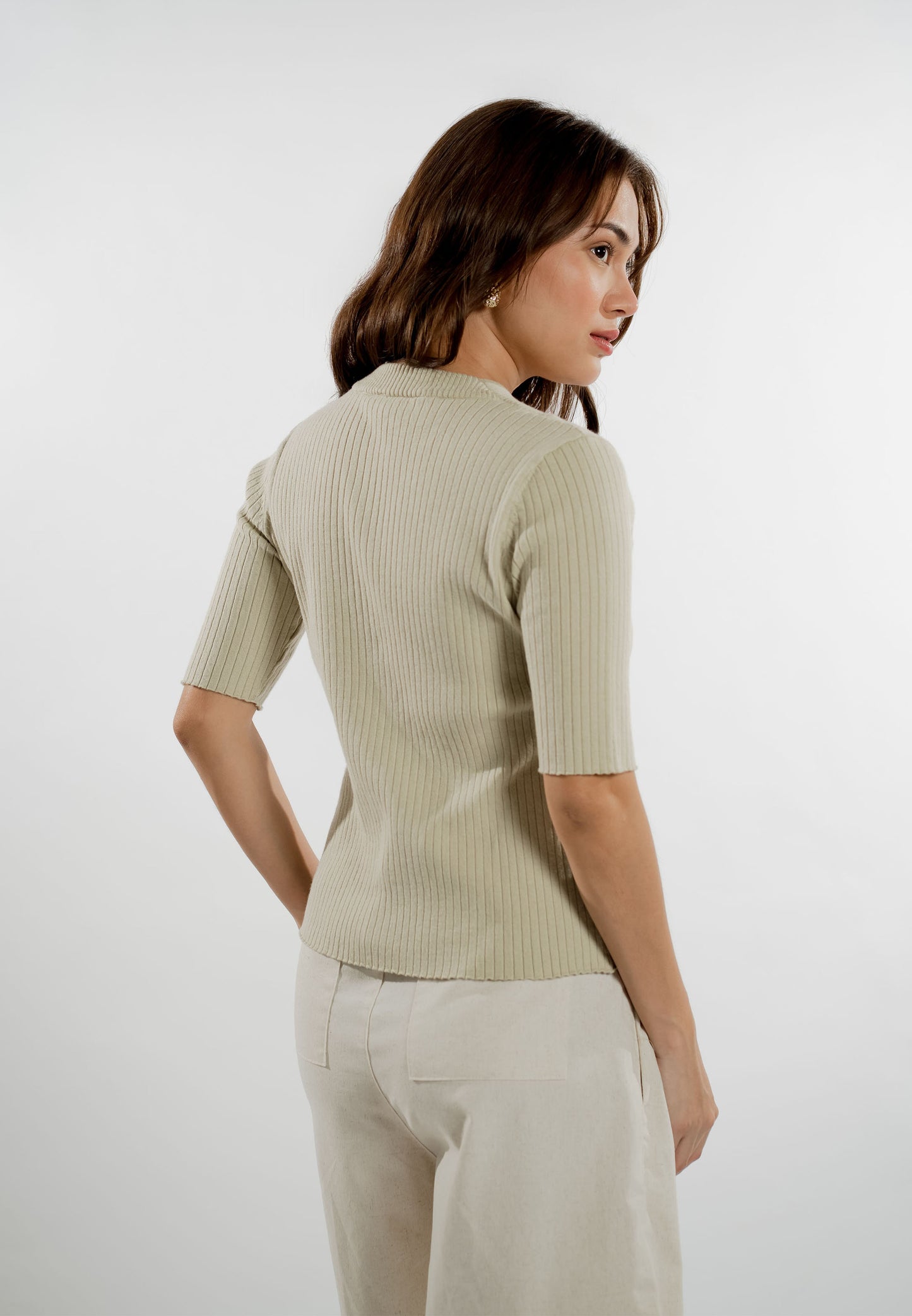 Echo Short Sleeve Top (Sage)
