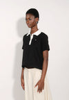 Archetype Eirene Short Sleeve Top (Black)