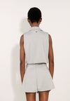 Archetype Eleese Sleeveless Vest Top (B.Grey)