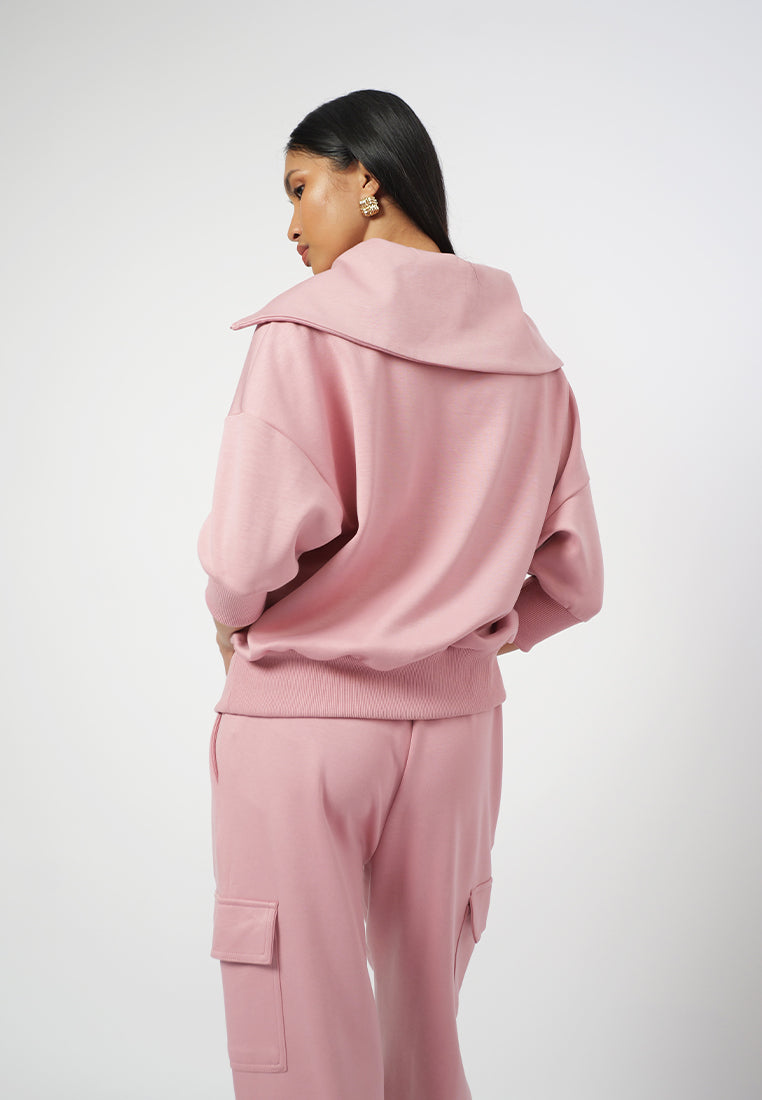 Raf Elroy Long Sleeve Top (Blush)