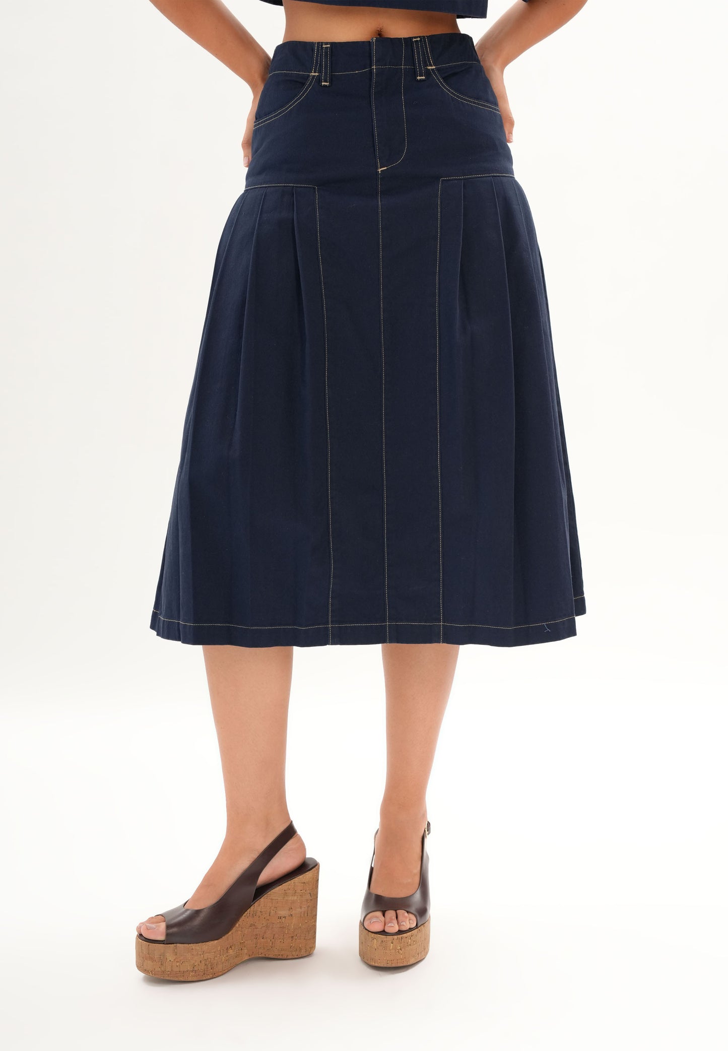 Fendi Skirt (Navy)