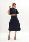 Fendi Short Sleeve Top (Navy)