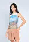Nobleza Ferrer Sleeveless Dress (Multi)