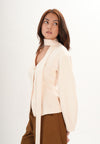 Fittz Long Sleeve Top (Beige)