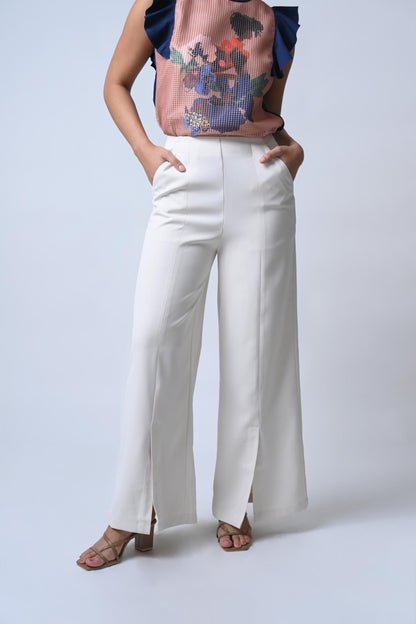 Flame Pants  (Cream)