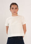 Floppy Short Sleeve Top (Offwhite)