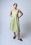 Fluent Sleeveless Dress (Matcha)