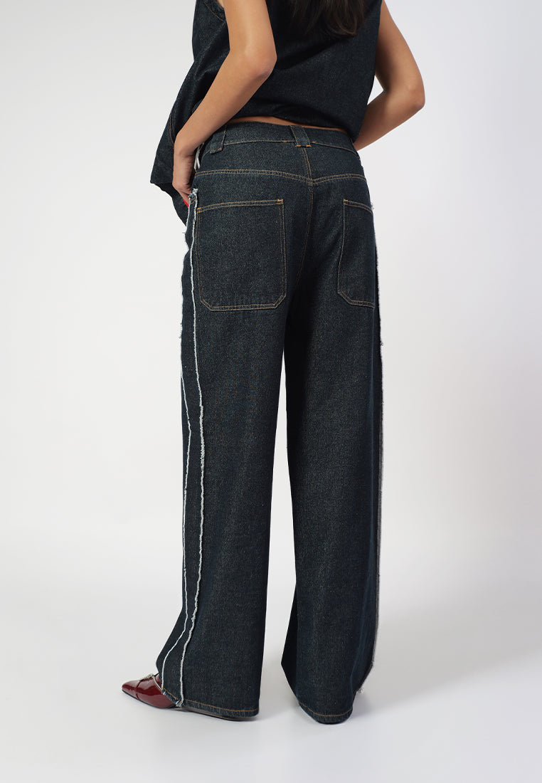 Raf Franco Pants (Dark Blue)