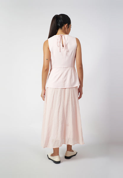 Raf Fran Sleeveless Dress  (Light Pink)