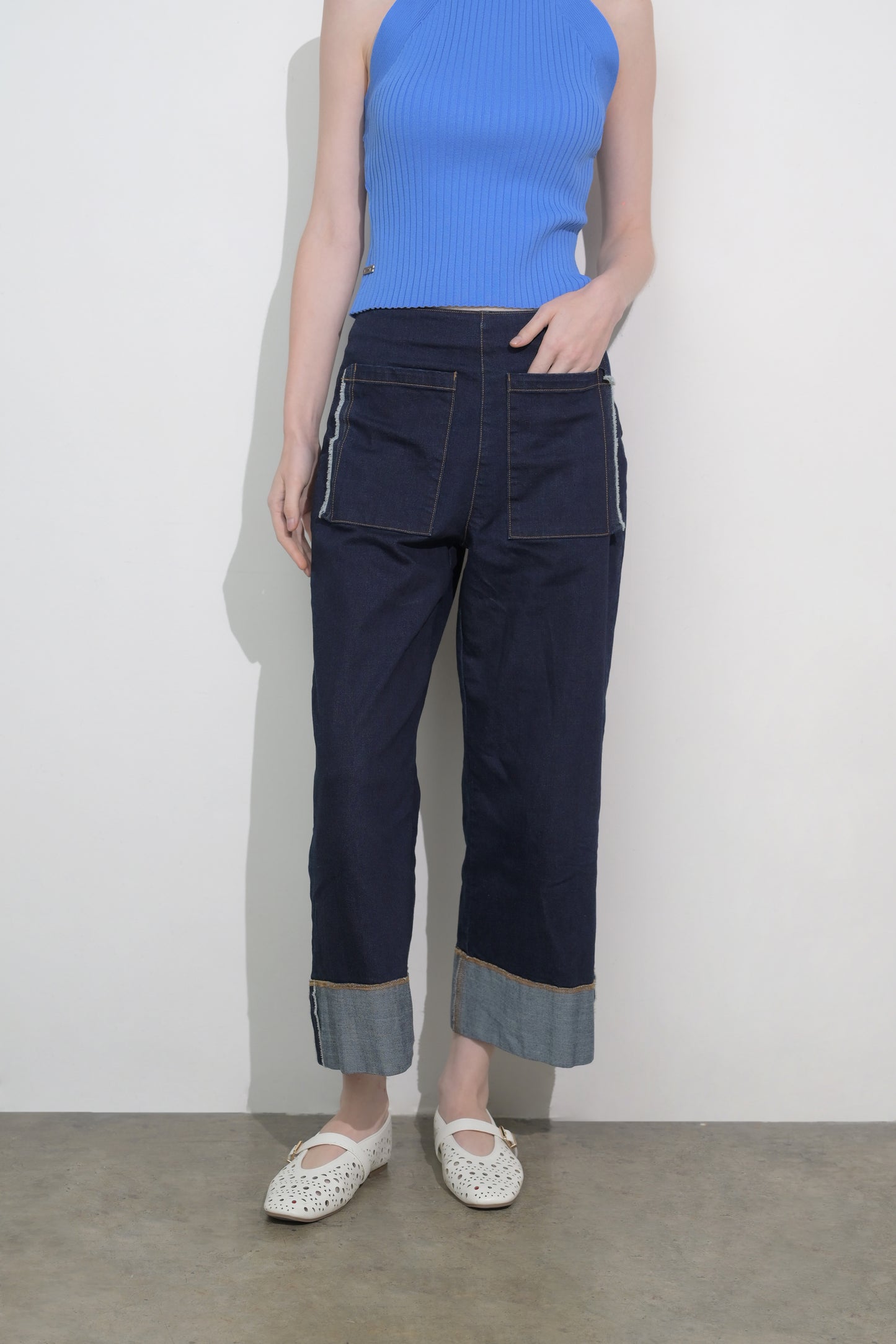 Raf Fremont Culottes (Blue)