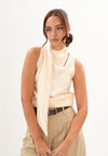 Frey Sleeveless Top (Cream)
