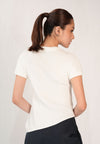 Fritz Short Sleeve Top (Offwhite)