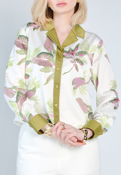 Nobleza Fumina Long Sleeve Top (Multi)