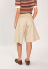 Fuzz Long Shorts  (Light Khaki)