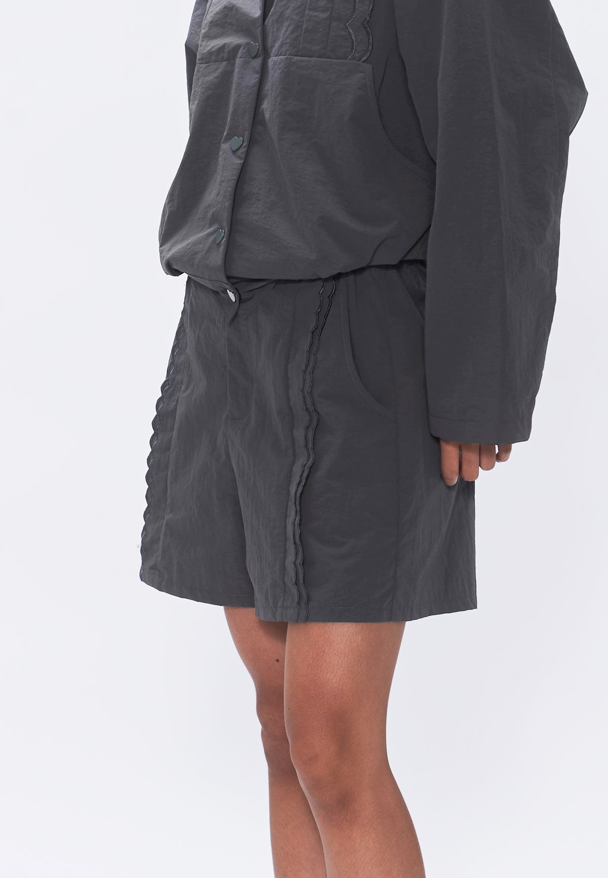 Plains & Prints x Randolf Fins Trainers Shorts (Charcoal)
