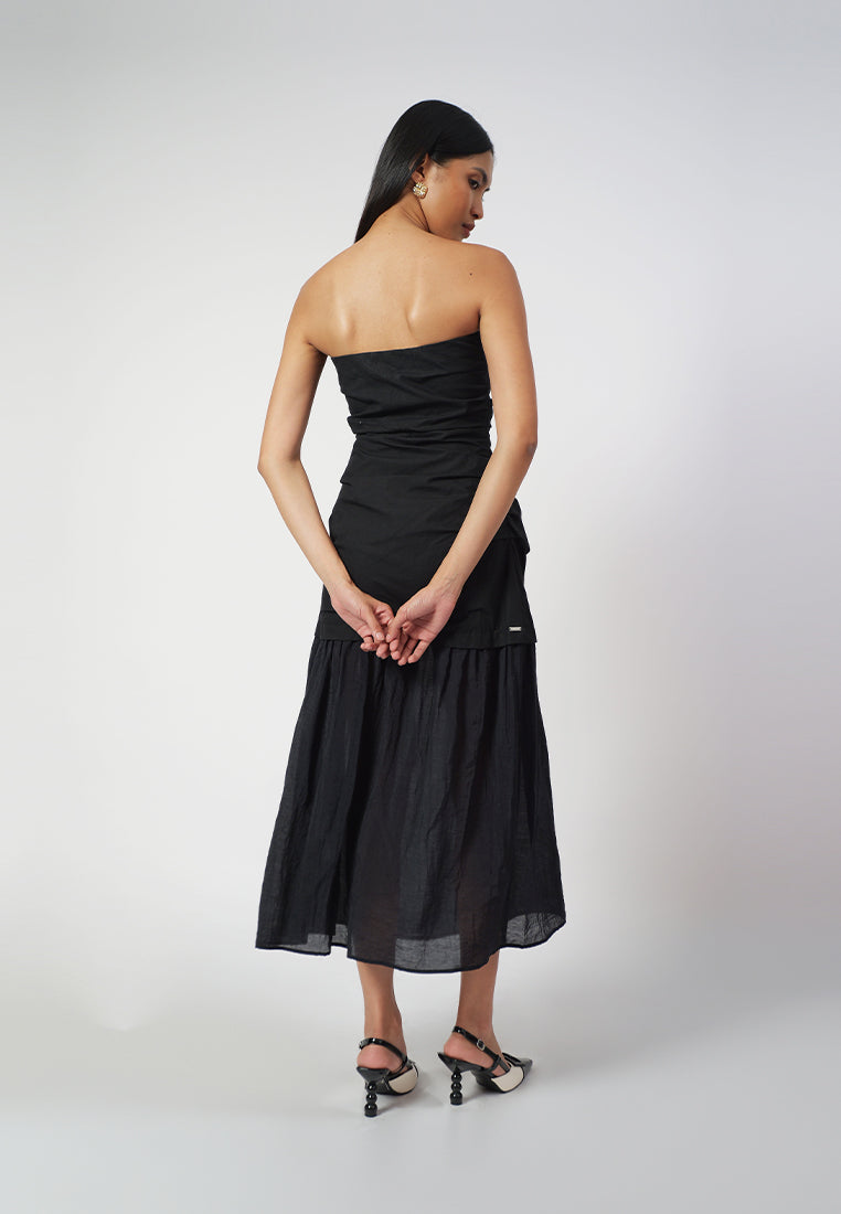 Raf Gabi Tube Dress (Black)