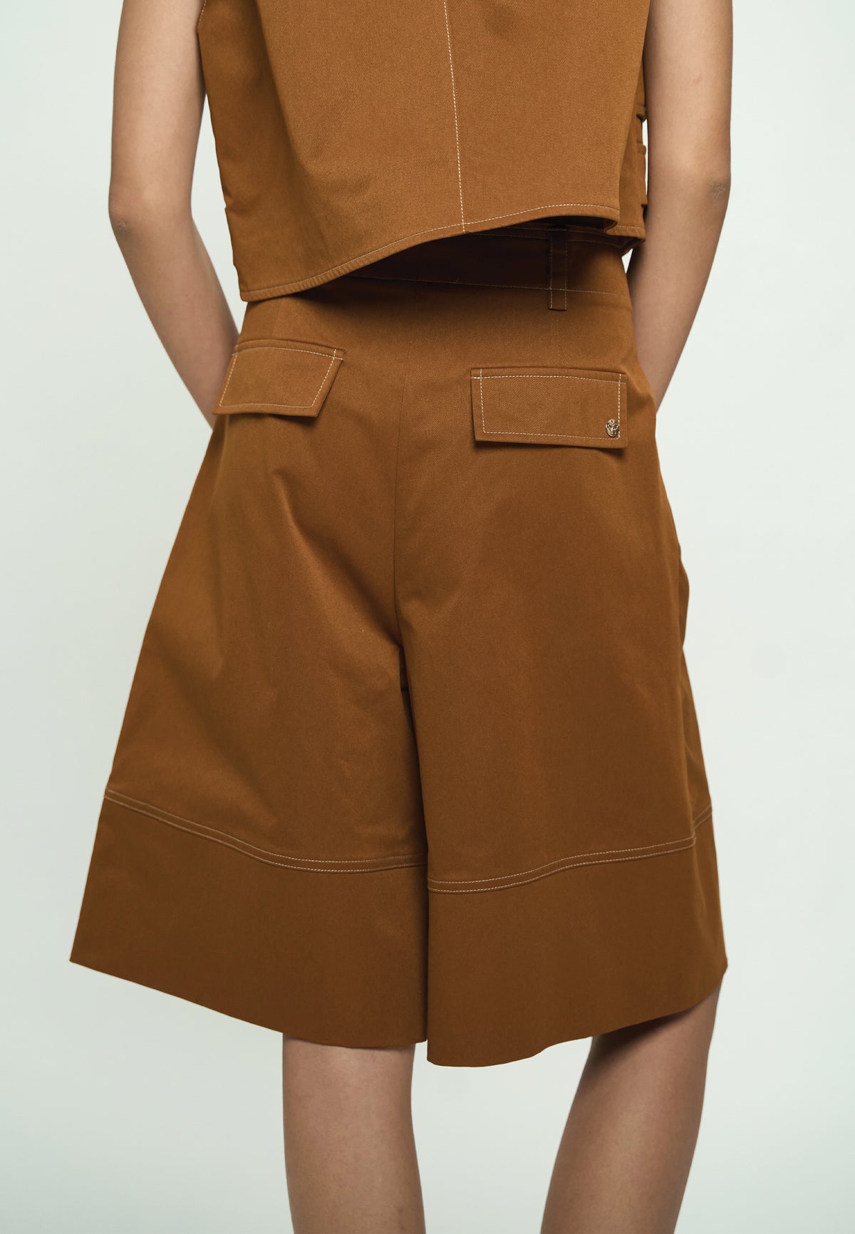 Gaella Long Shorts (Toffee)