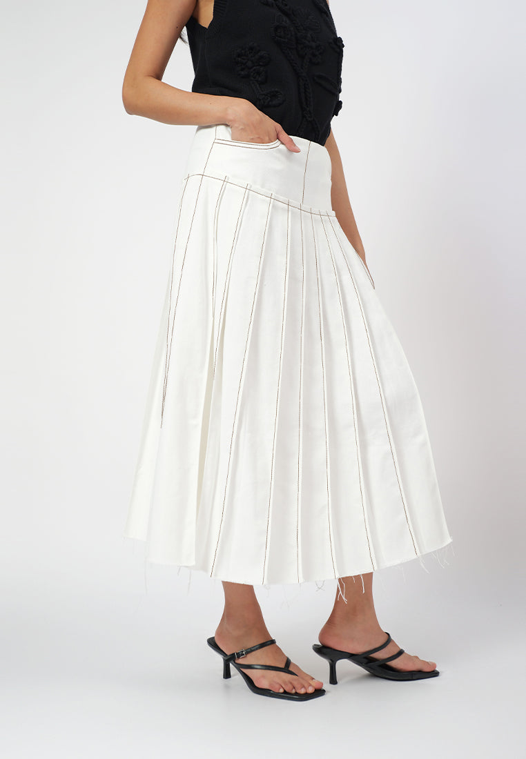 Raf Gain Skirt  (Off white)