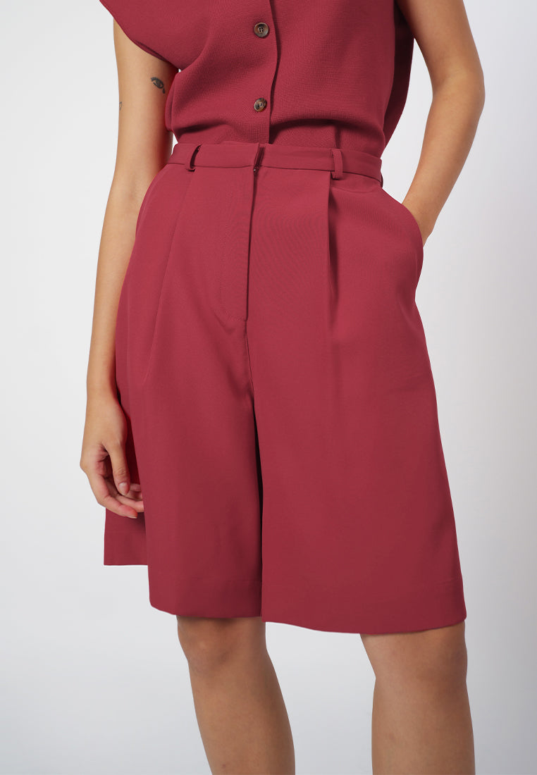 Raf George Shorts  (Red)