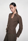 Germa Long Sleeve Top (Brown)