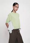 Giannu Short Sleeve Top (Sage)