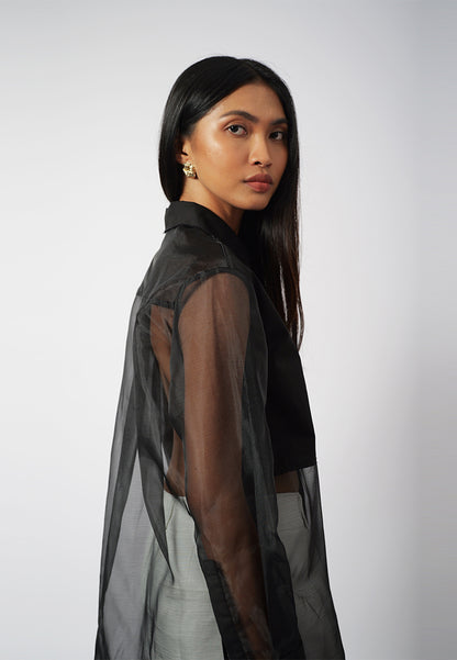 Raf Ging Long Sleeve Top (Black)