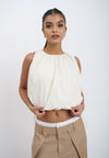 Raf Gio Sleeveless Top (Cream)