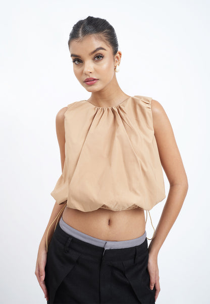 Raf Gio Sleeveless Top (Khaki)