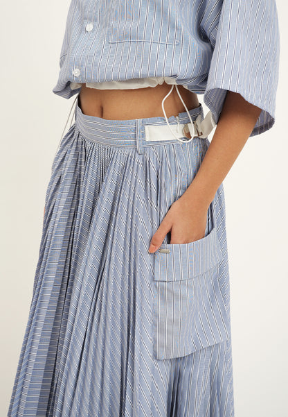 Raf Harlow Skirt (Blue/White)