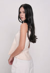 Harmonie Sleeveless Top (Light Peach)