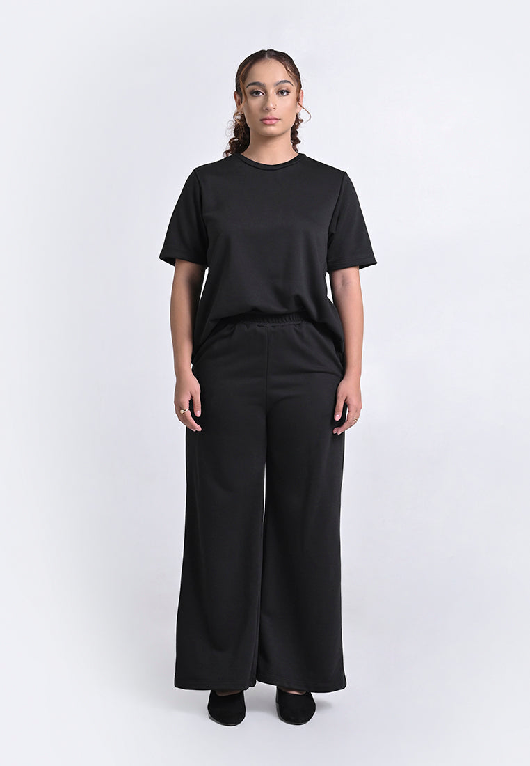 Archetype Travel Harvard Top And Pants (Black) – Plains & Prints