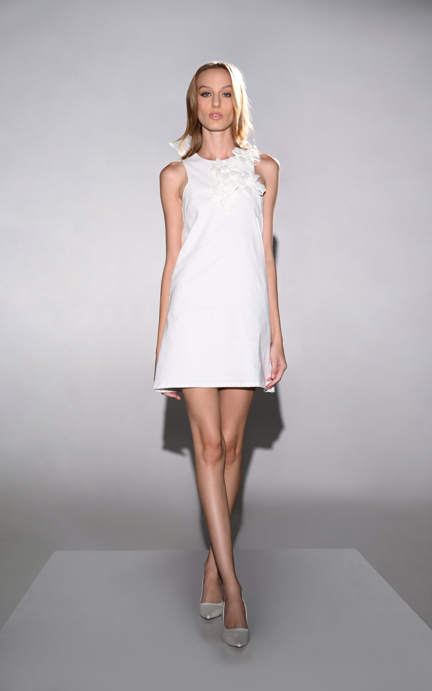 RAF Hegen Sleeveless Dress (Offwhite)