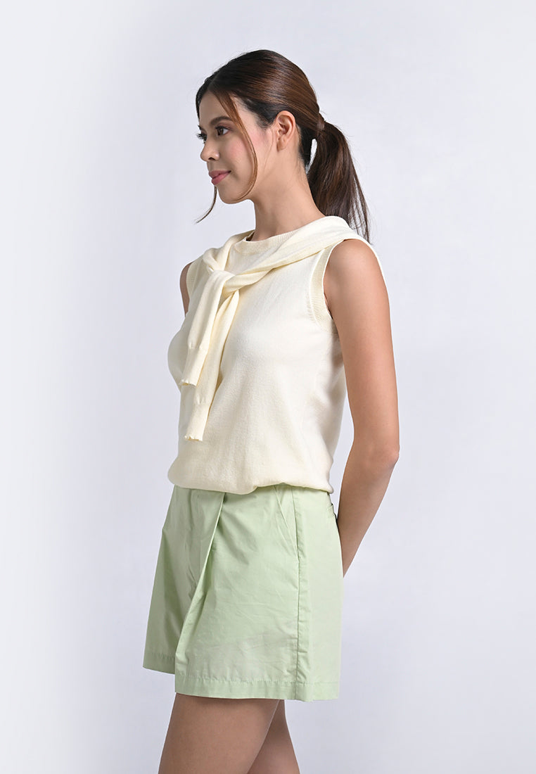 Archetype Travel Hennan Sleeveless Top (Butter)
