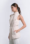 Archetype Travel Hooper Sleeveless Tunic Dress (Nude)