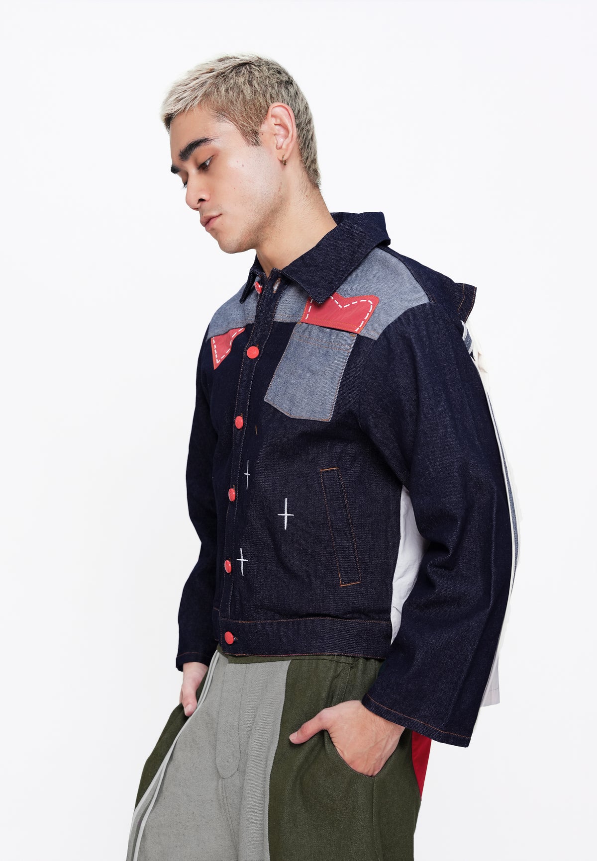 Plains & Prints x Randolf Hero Long Sleeve Jacket (Denim)