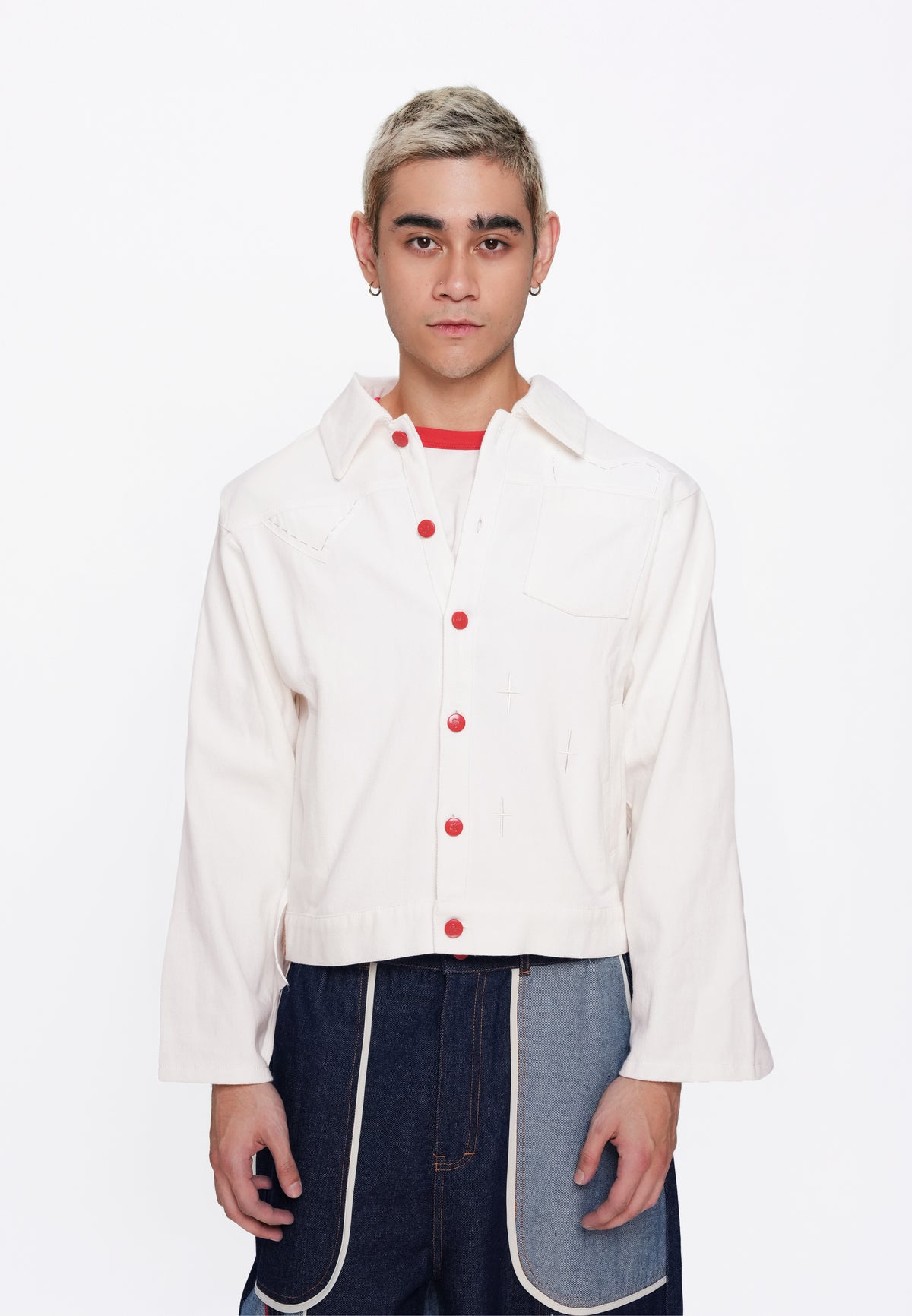 Plains & Prints x Randolf Hero Long Sleeve Jacket (Offwhite)